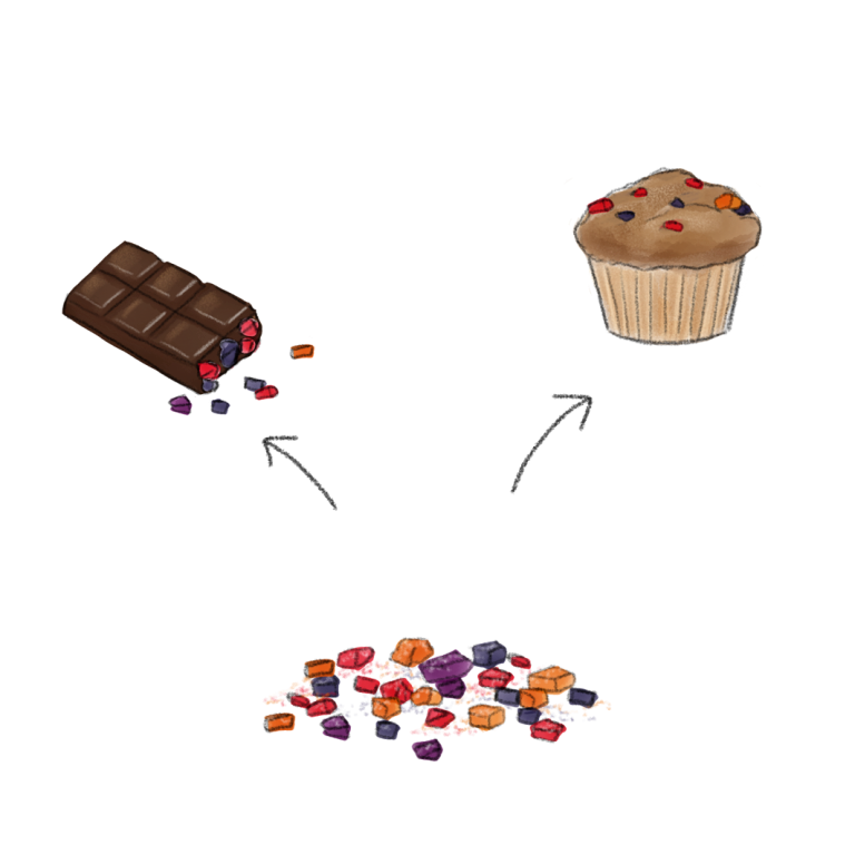 Gereconstrueerd fruit