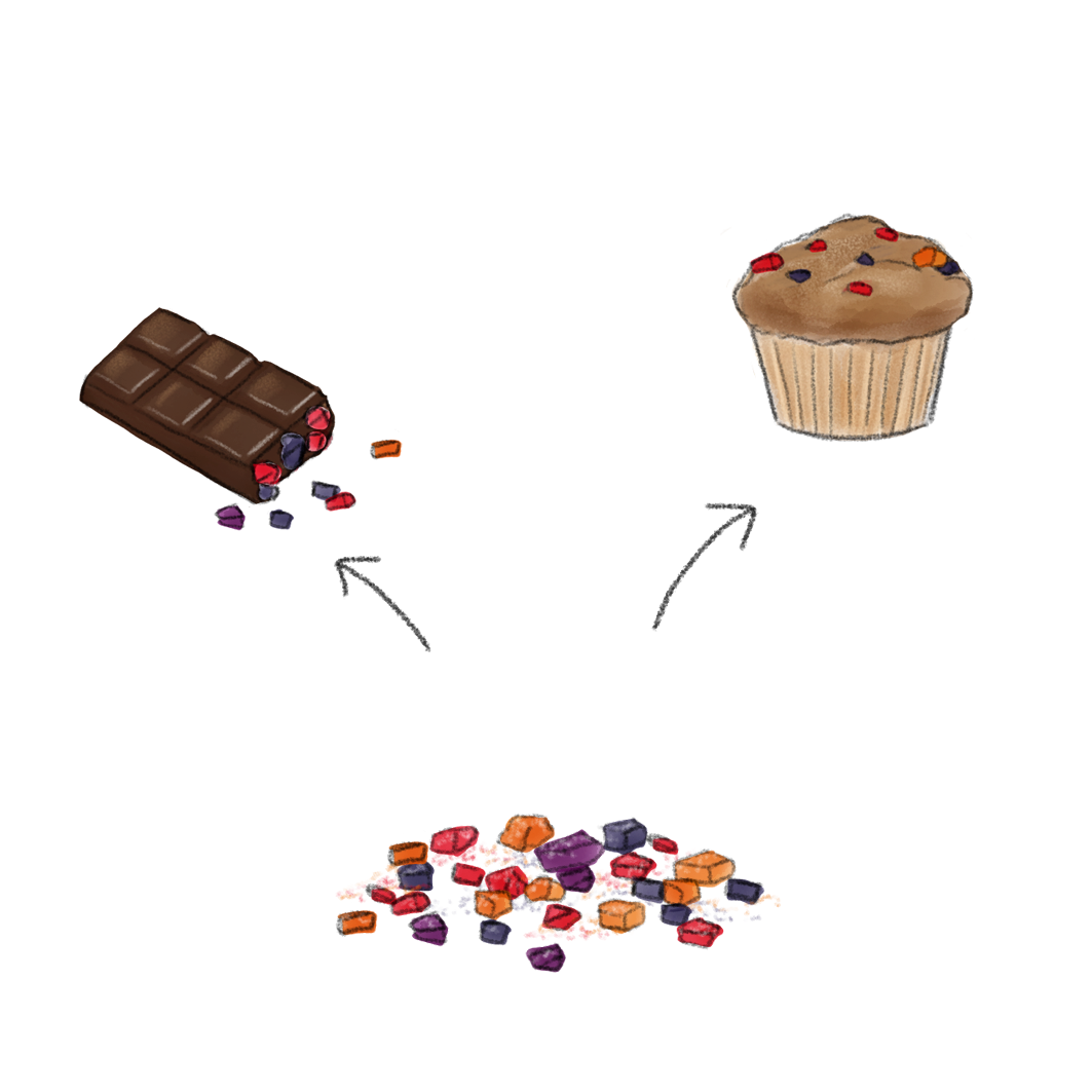 Gereconstrueerd fruit